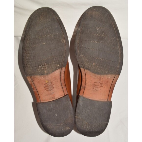 Cole Haan Men’s Leather Oxford Dress Shoes Tan Brown Size 12M Classic Lace Up main image 6